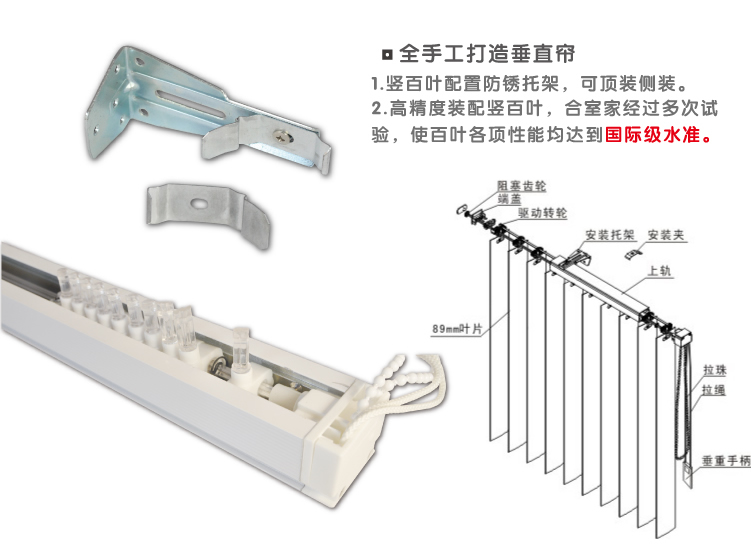 防水竖百叶